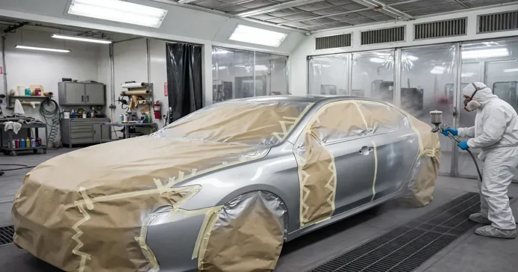 Biaya cat ulang mobil per panel 2026: bumper, pintu, atap, sampai full body