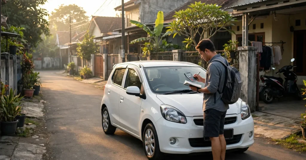 Total biaya punya Toyota Agya 5 tahun di Bekasi, hitungan cicilan, BBM, servis, dan pajak